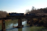 Grain train over Oostanaula